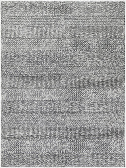 Grace Charcoal Wool Blend Rug 160x230cm