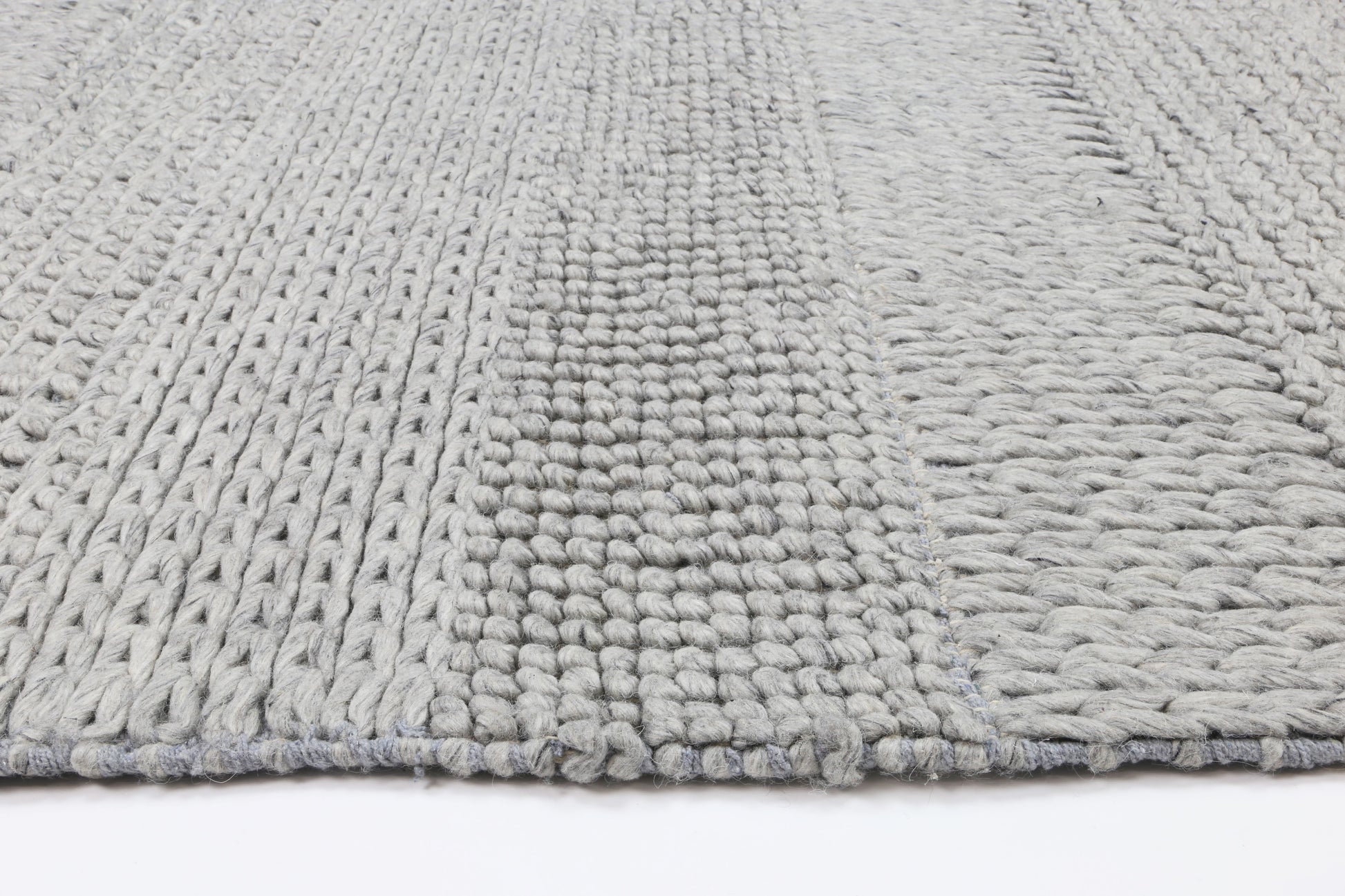 Grace Grey Wool Blend Rug 160x230cm