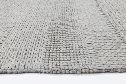 Grace Grey Wool Blend Rug 160x230cm