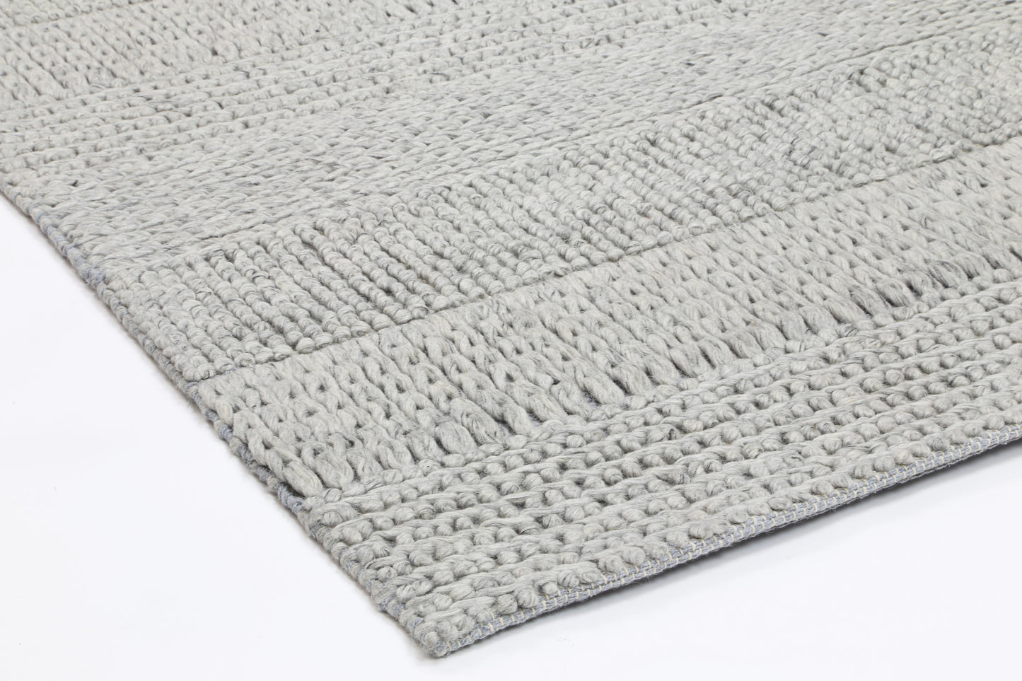 Grace Grey Wool Blend Rug 160x230cm