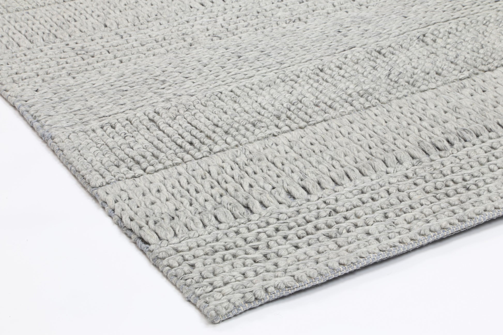 Grace Grey Wool Blend Rug 160x230cm