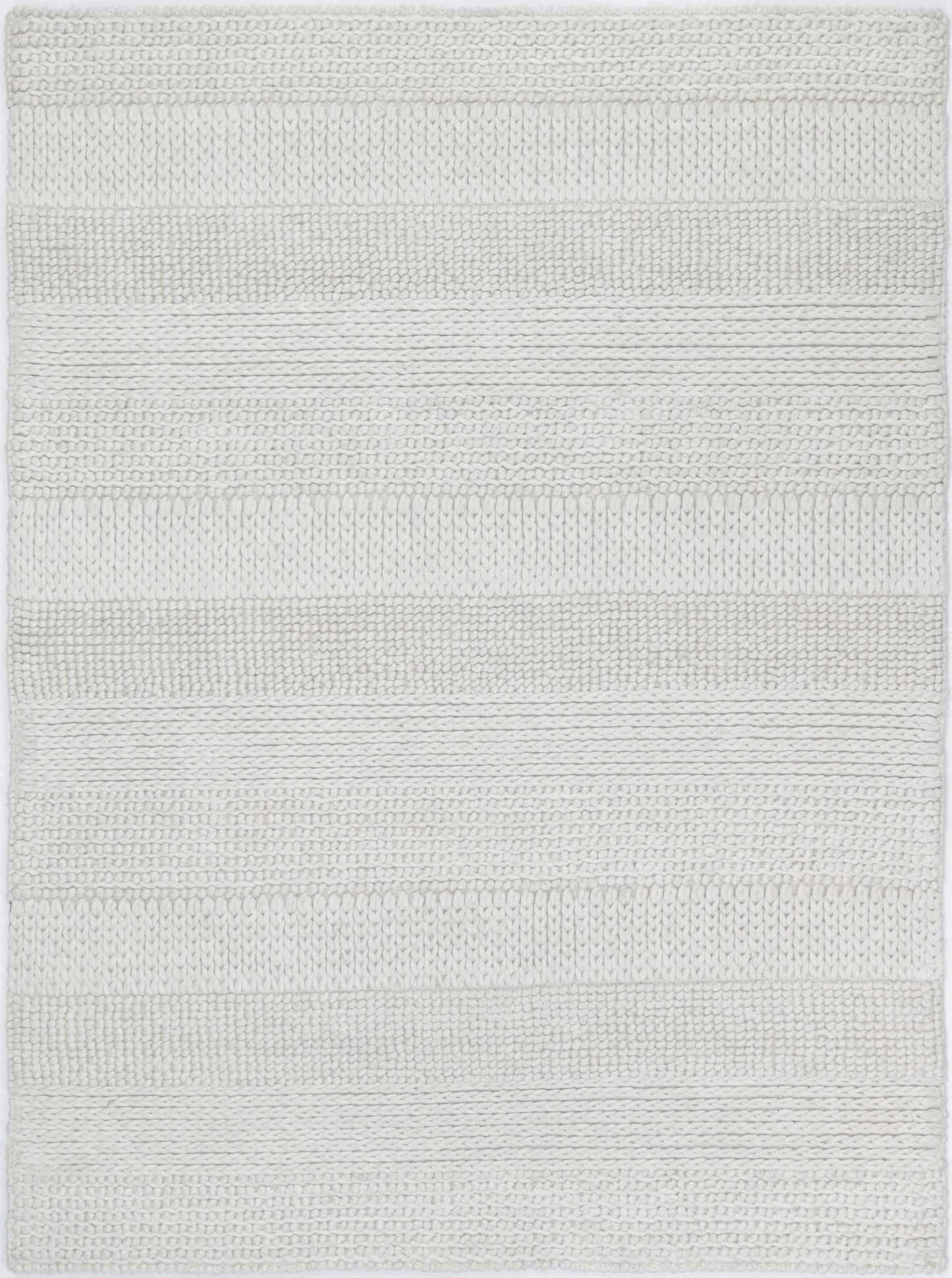Grace White Wool Blend Rug 160x230cm