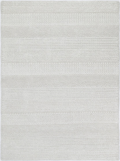 Grace White Wool Blend Rug 160x230cm
