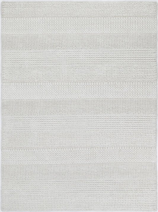 Grace White Wool Blend Rug 160x230cm