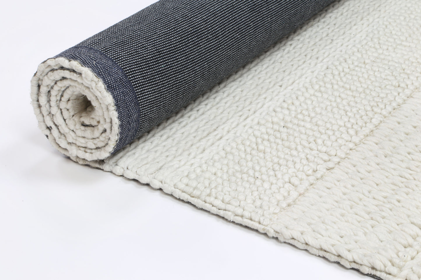 Grace White Wool Blend Rug 160x230cm