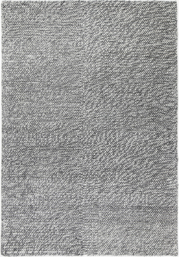  Loopy Charcoal Wool Blend Rug 160x230cm