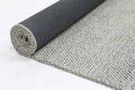 Loopy Grey Wool Blend Rug 160x230cm