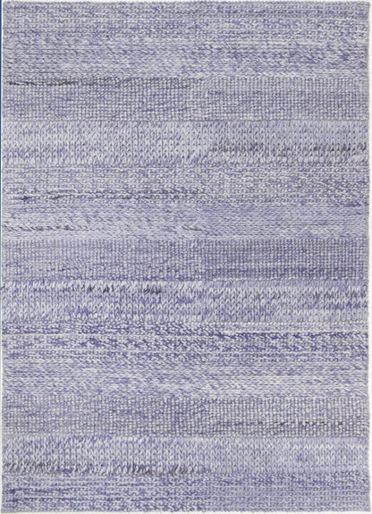 Grace Blue Wool Blend Rug 200x290cm