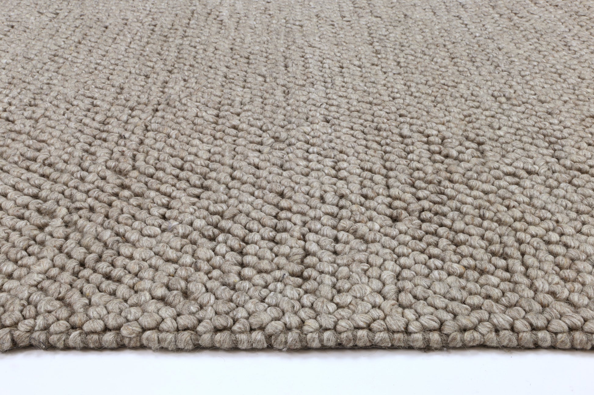 Loopy Camel Wool Blend Rug 200x290cm