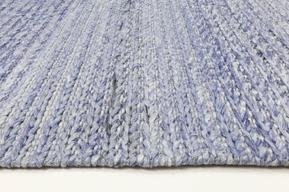 Cue Blue Wool Blend Rug 240x330cm