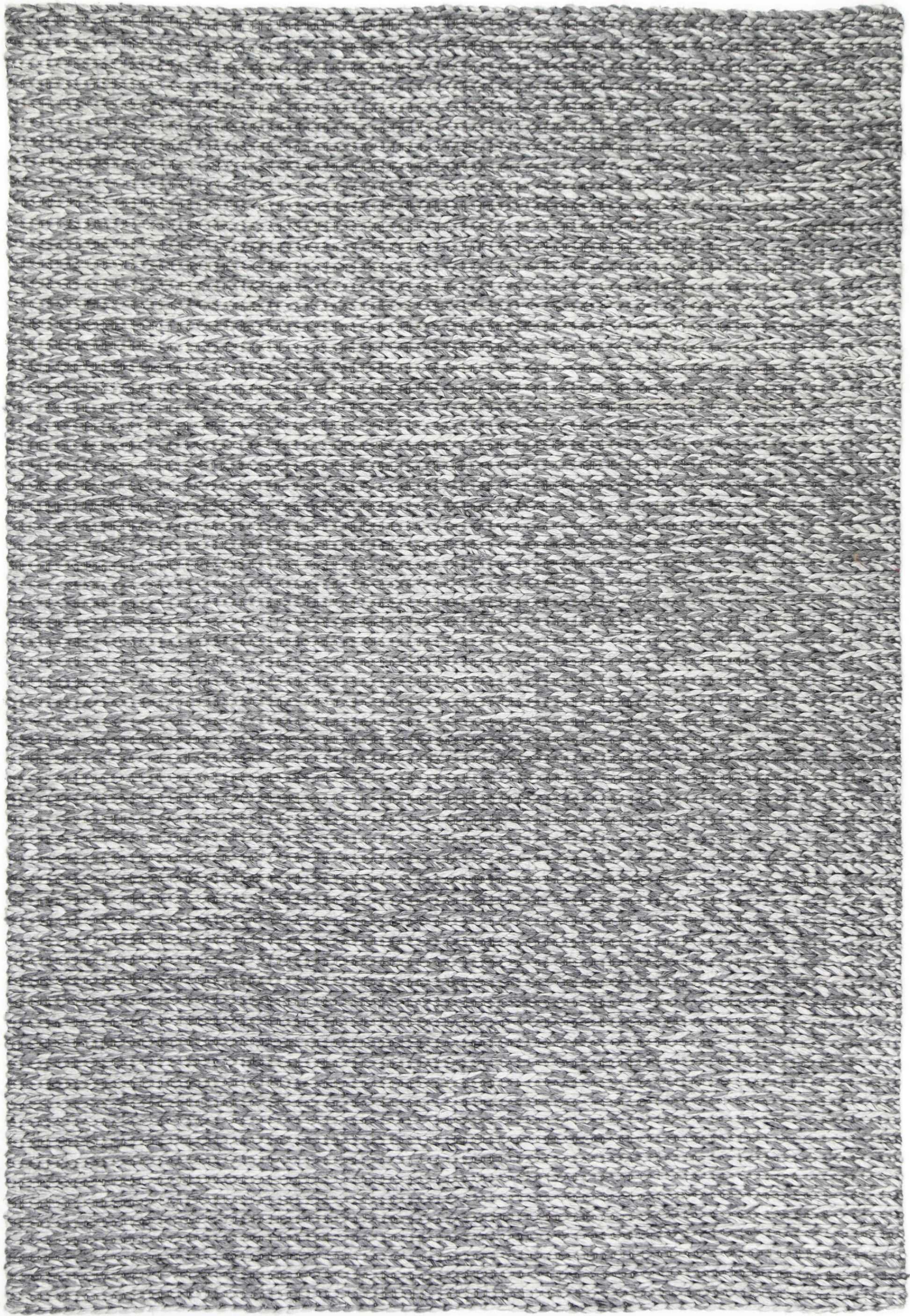 Cue Charcoal Wool Blend Rug 240x330cm