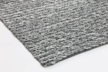 Cue Charcoal Wool Blend Rug 240x330cm
