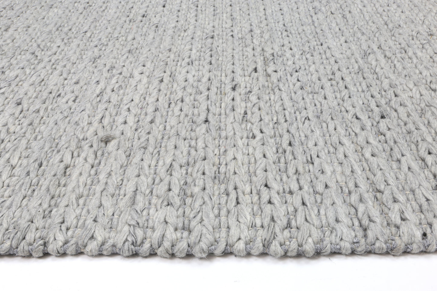 Cue Grey Wool Blend Rug 240x330cm