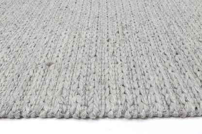 Cue Grey Wool Blend Rug 240x330cm