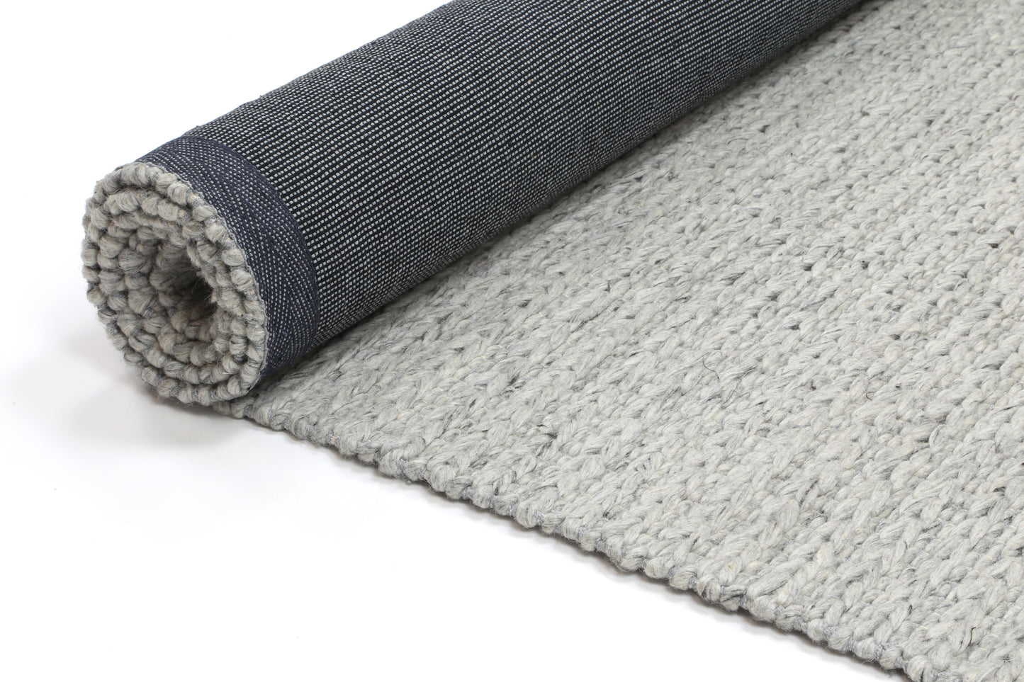 Cue Grey Wool Blend Rug 240x330cm