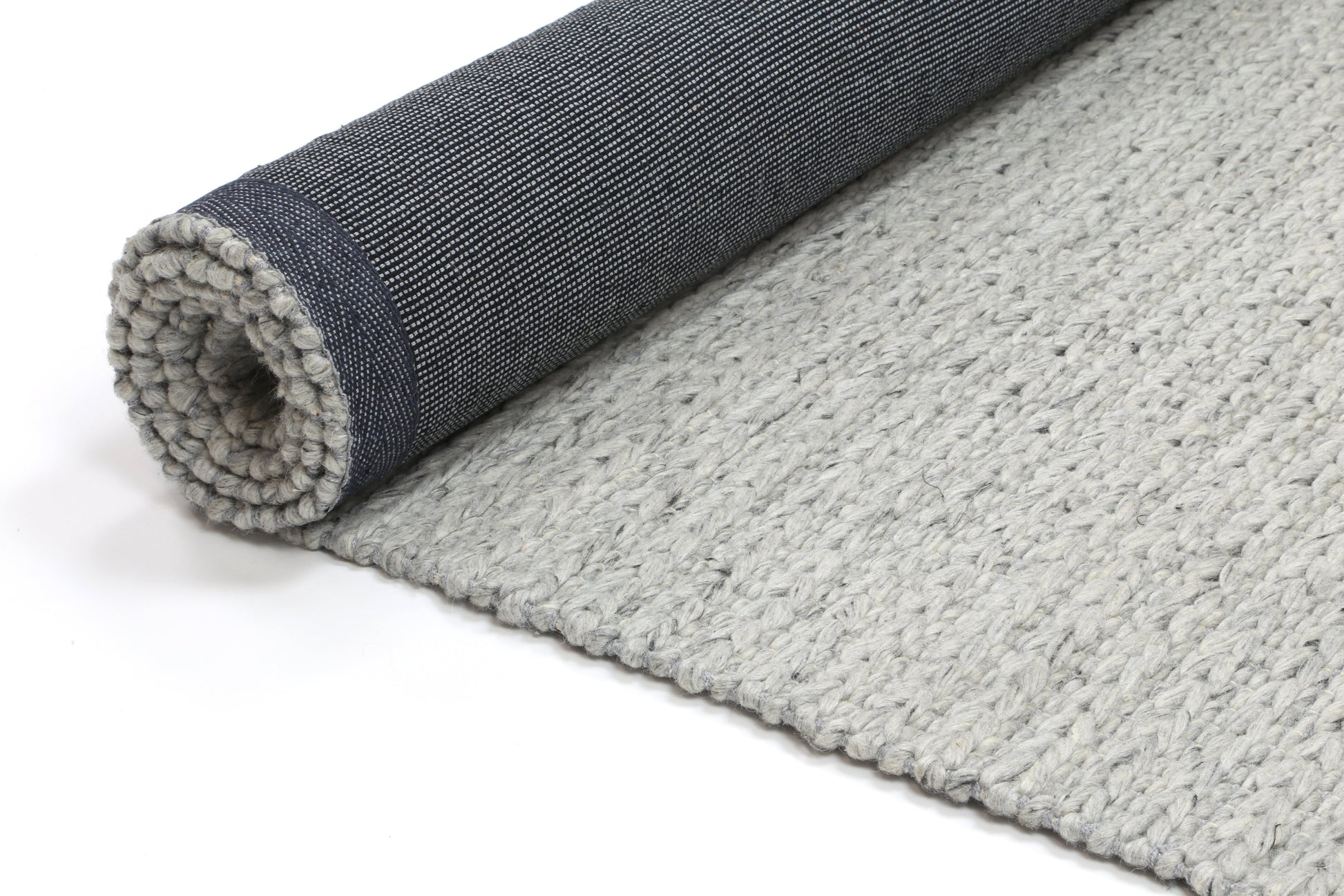 Cue Grey Wool Blend Rug 240x330cm