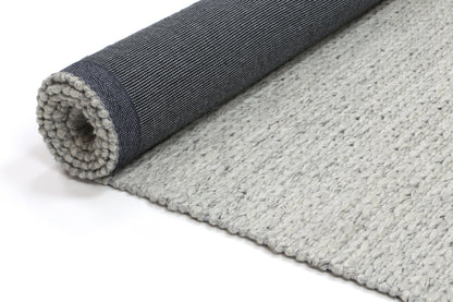 Cue Grey Wool Blend Rug 240x330cm