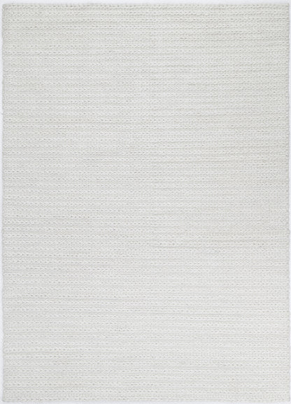 Cue White Wool Blend Rug 240x330cm