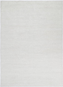 Cue White Wool Blend Rug 240x330cm