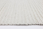 Cue White Wool Blend Rug 240x330cm