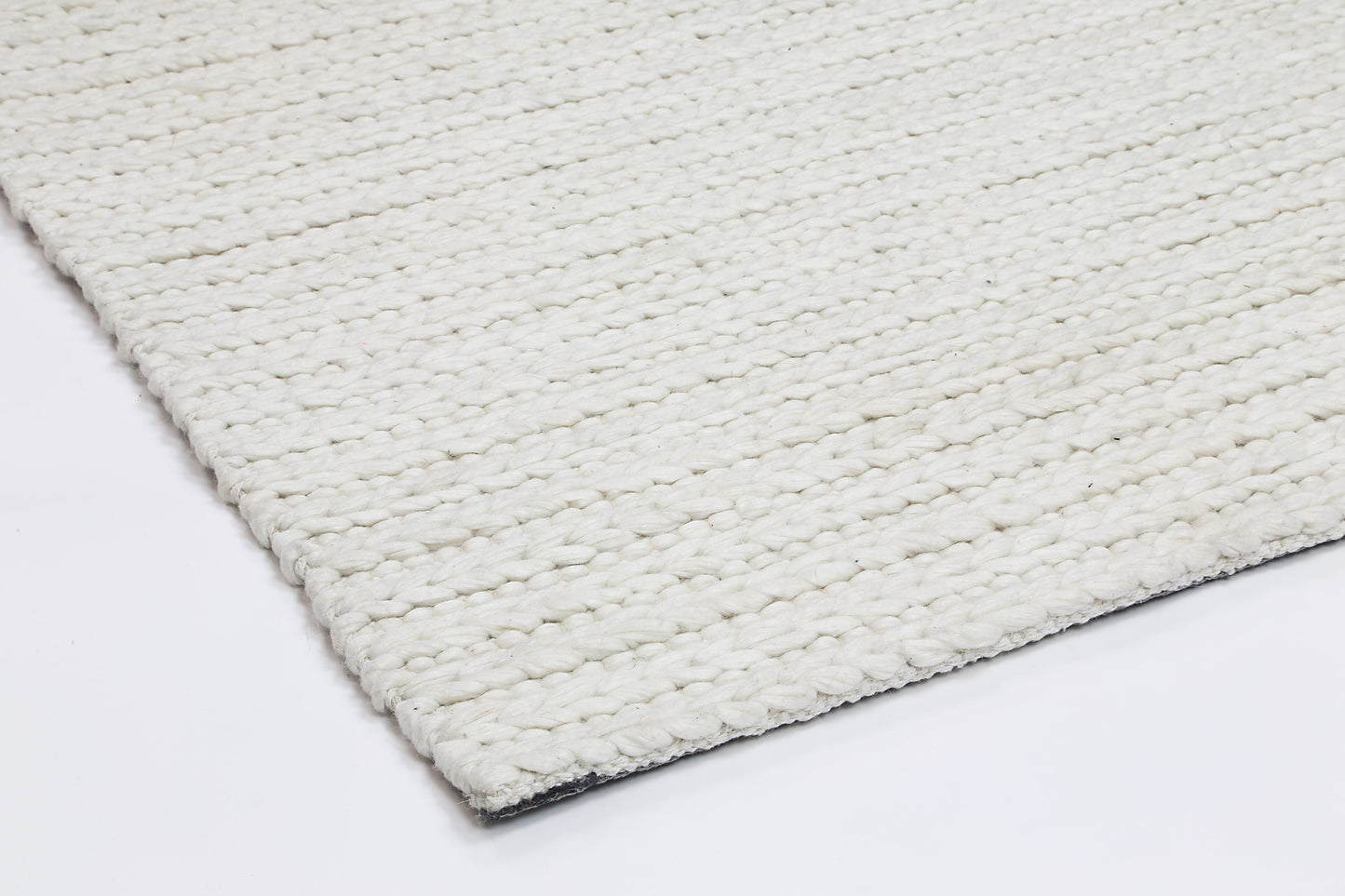 Cue White Wool Blend Rug 240x330cm