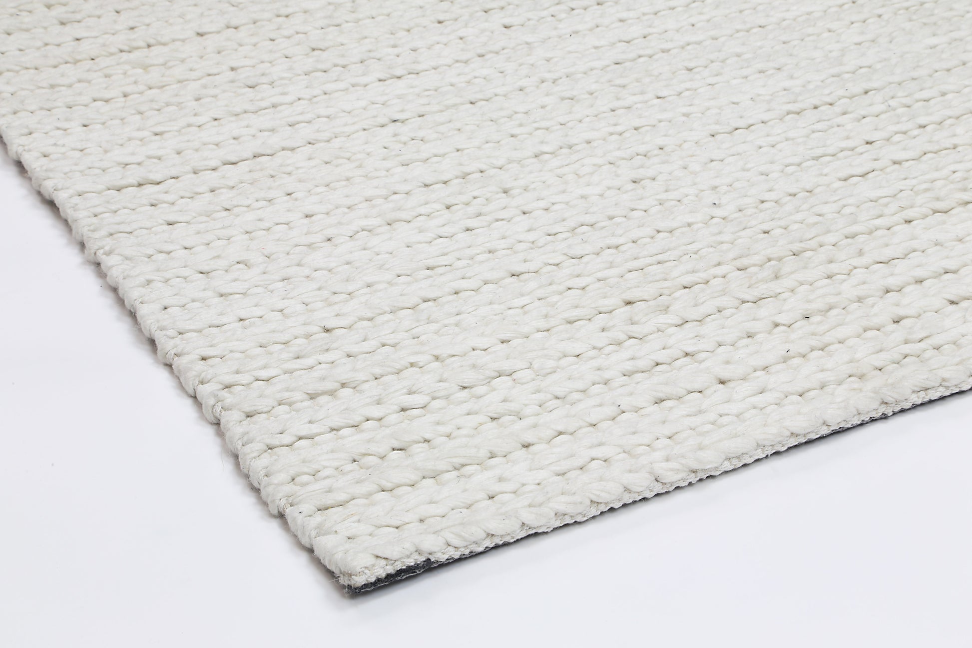Cue White Wool Blend Rug 240x330cm