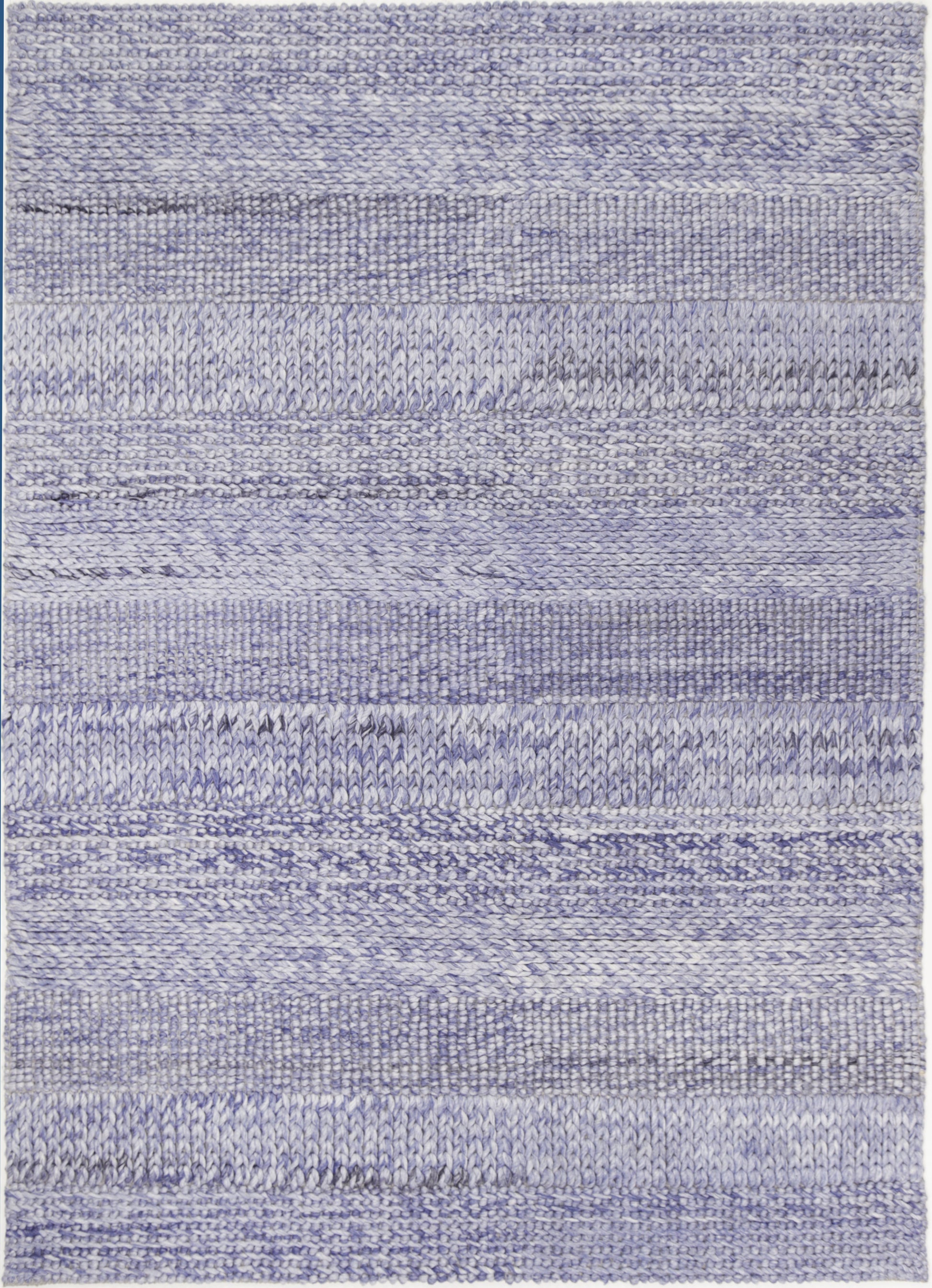 Grace Blue Wool Blend Rug 240x330cm