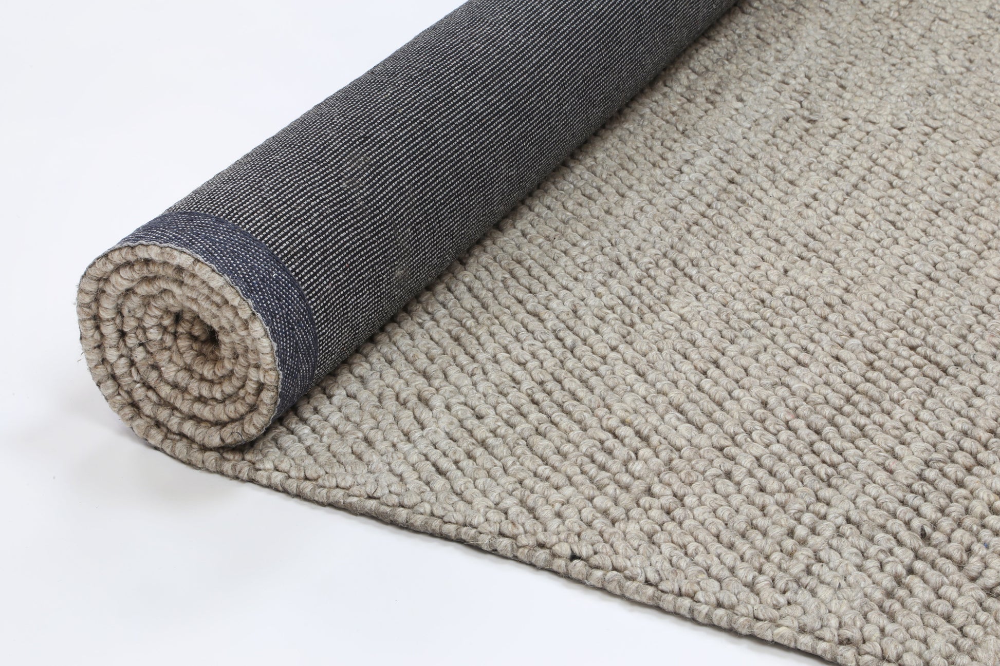 Loopy Camel Wool Blend Rug 240x330cm