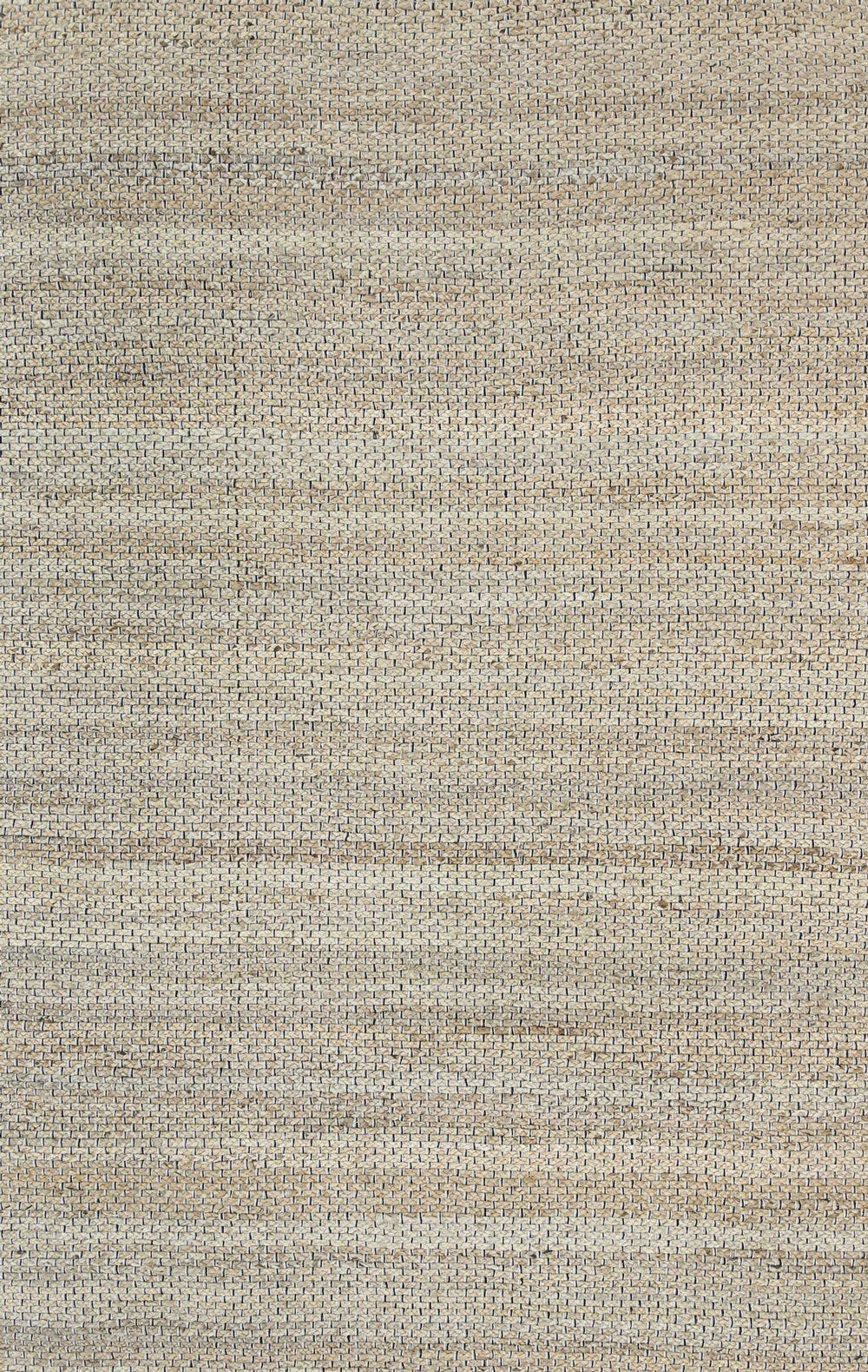 Black Natural Basket Weave Jute Rug 150x220cm
