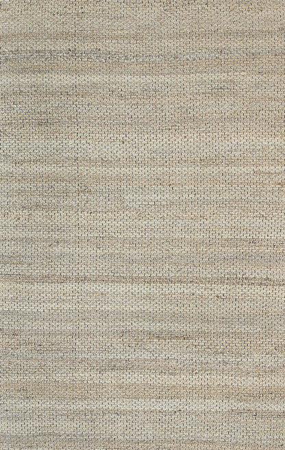Black Natural Basket Weave Jute Rug 150x220cm