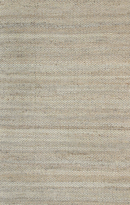 Black Natural Basket Weave Jute Rug 150x220cm