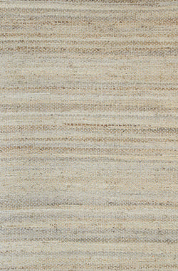 Blue Natural Basket Weave Jute Rug 150x220cm