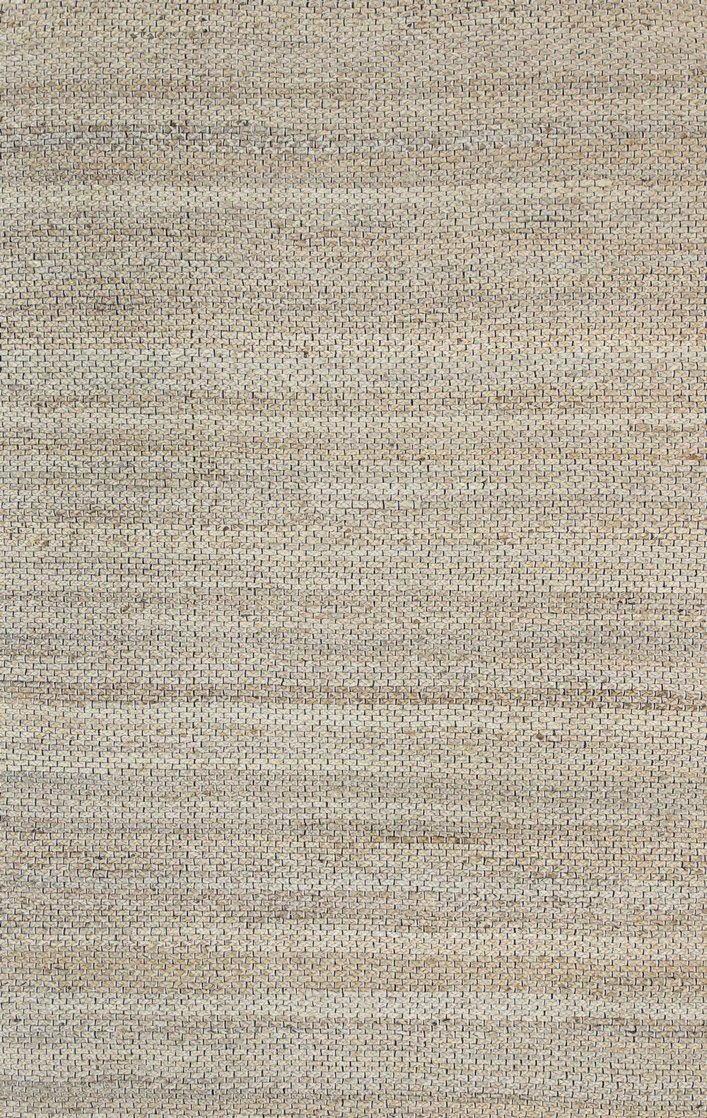 Black Natural Basket Weave Jute Rug 190x280cm