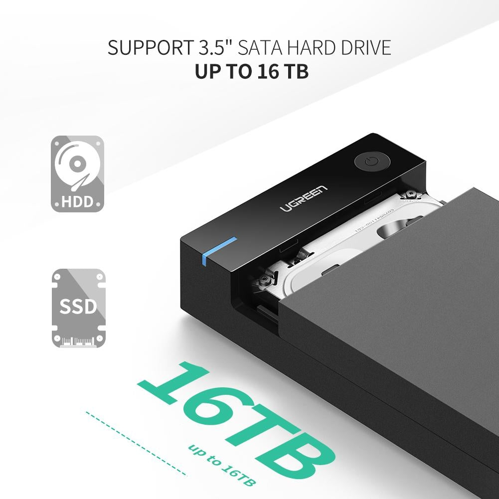 3.5" USB 3.0 Hard Drive Enclosure 
