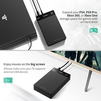 3.5" USB 3.0 Hard Drive Enclosure 
