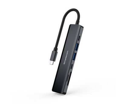 7-in-1 Multiport Adapter Hub USB 3.0 HDMI 4K SD Card Reader