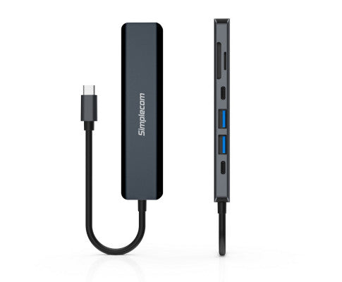 7-in-1 Multiport Adapter Hub USB 3.0 HDMI 4K SD Card Reader