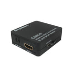 Simplecom CM423 HDMI Audio Extractor 4K HDMI to HDMI and Optical SPDIF + 3.5mm Stereo