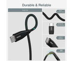 USB-C M to M 1.2m Cable 2pcs Combo Pack