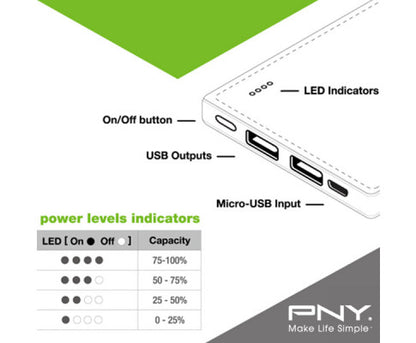 8000mAh Power Bank