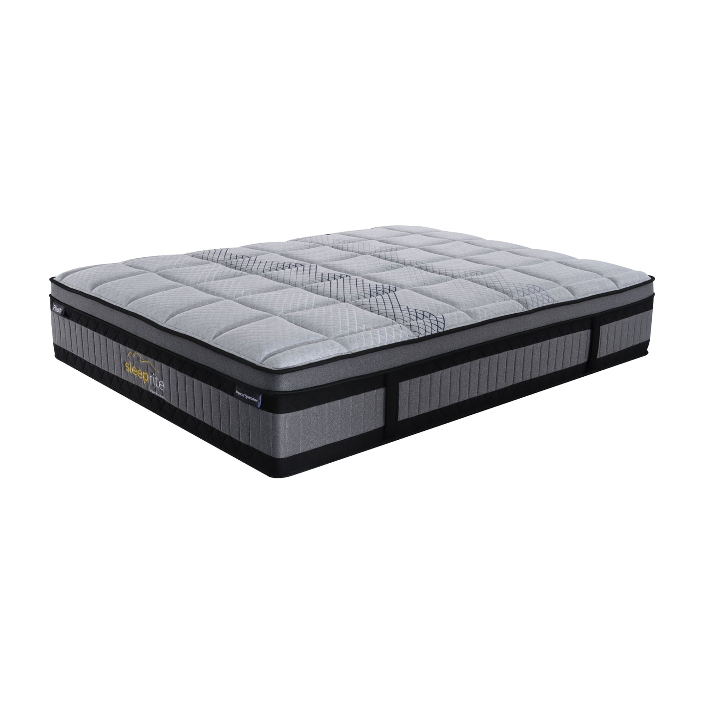 Plush Mattress 30cm Premium Top 7 Zones Pocket Spring - Double/Queen/King