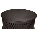 Wooden Round 80Cm Coffee Table - Brown