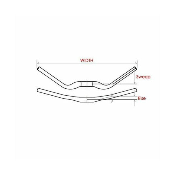EVO 35 Small/Large Handlebar Compact Power at 355mm Rise