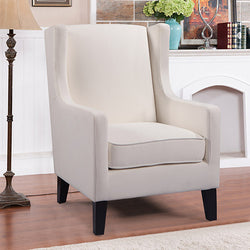 The posh and attractive Arm Chair Beige Colour