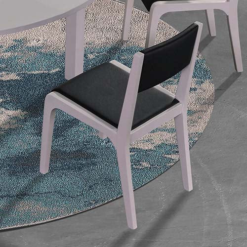 Trendy Dining Chair Black & White