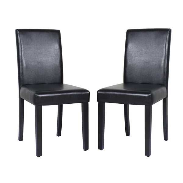  Montina Wooden Dining Chairs 2x