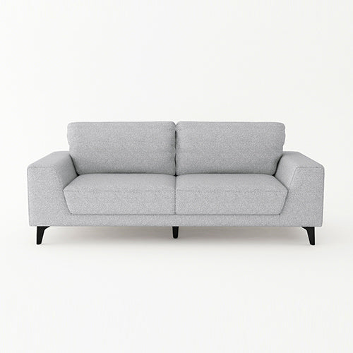 3 Seater Fabric Sofa Light Grey Colour
