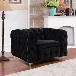 Luxurious 1 Seater sofa Brown