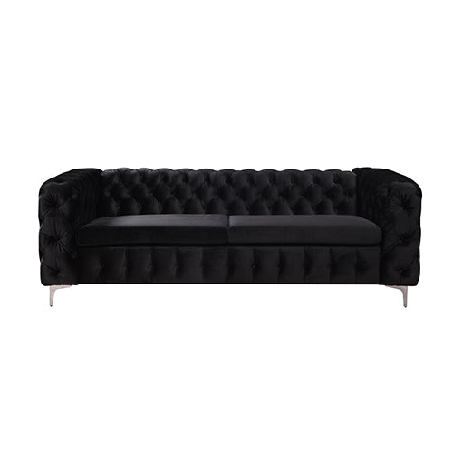 Luxurious 3 Seater sofa Black