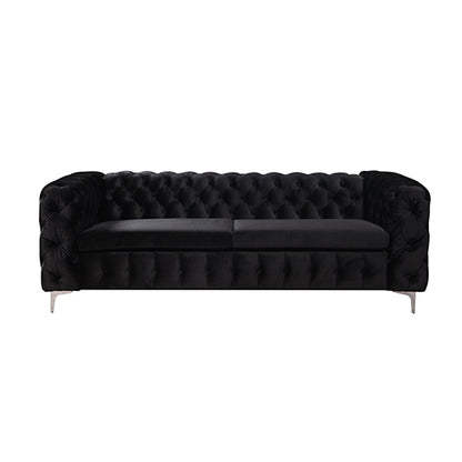 Luxurious 3 Seater sofa Black